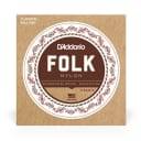 D’Addario Ball End Folk Nylon Strings - Silverplated Wound & Black Nylon (EJ32)