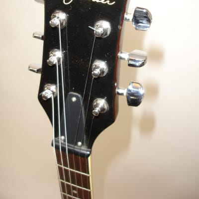 Jay Turser 335-Style Semi-Hollow Electric Guitar, Sunburst image 10