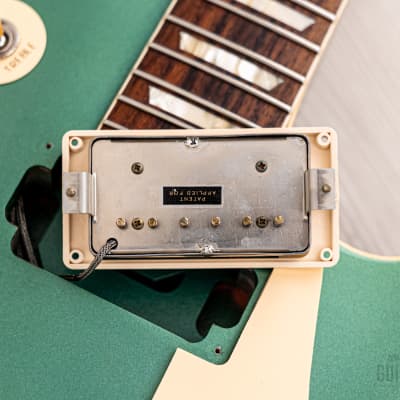 2020 Gibson Custom Shop Historic 1954 Les Paul R4 Inverness Green Dark Back w/ CustomBucker PAFs, Case, COA, Tags image 17
