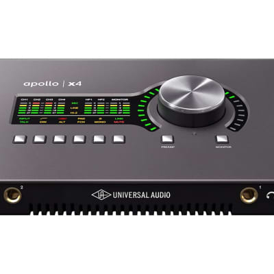 Universal Audio APX4-HE Apollo x4 Desktop Recording Interface. Heritage Edition (Thunderbolt 3) 11/1-12/31/23 Buy a rackmount Apollo and get a free UA Sphere LX microphone image 8