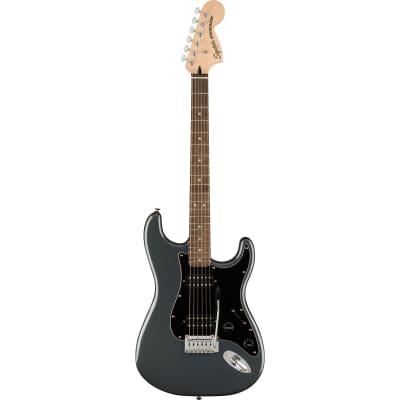 Squier Affinity Series Stratocaster HH Charcoal Frost Metallic for sale
