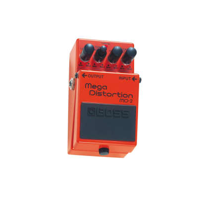 Boss MD-2 Mega Distortion Battery and Adapter Powered Tone Control Pedal image 4
