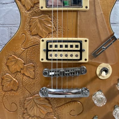 Electra 2258 Super Magnum Tree of Life Electric Guitar, Carved top, MIJ + Case image 8