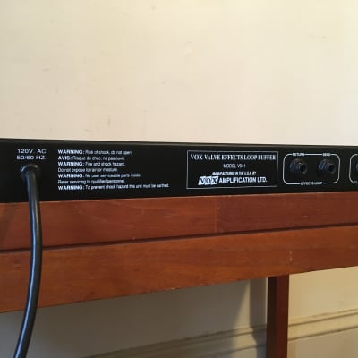 Vox V941 Valve Effects Loop Buffer. Vacuum Tube 12ax7 Guitar Vox V941 Valve Effects Loop Buffer. Vacuum Tube 12ax7 Guitar
