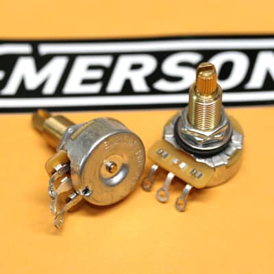 Emerson Pro CTS - 500K Long (3/4") Split Shaft Potentiometer image 1
