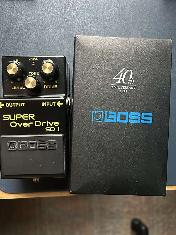 BOSS SUPER Over Drive SD-1 40周年記念 boss エフェクター BOSS ボス / SD-1-4A SUPER Overdrive 40th