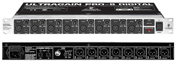 Behringer Ultragain PRO-8 Digital ADA8000