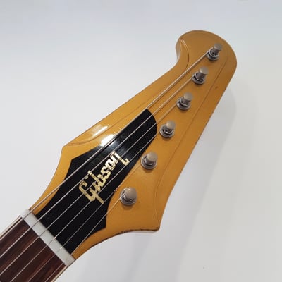 Gibson '65 Firebird V Aged M2M Custom Shop Made to Measure 2017 Gold with black pinstripes image 3