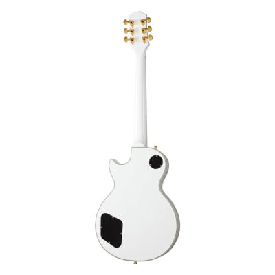 Epiphone Les Paul Custom Electric Guitar, Alpine White image 4