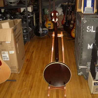 Deering Tenbrooks Legacy 5-String Banjo, Vintage Brown image 4