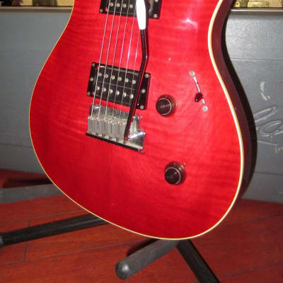 1991 Fender Heartfield Elan II Red w/ Original Hardshell Case image 1