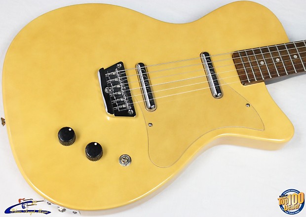 Danelectro 56 PRO Electric Guitar Gold Circa 2005 Korea LE U2 Reissue 37931