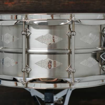 Craviotto 6.5x14" AK Masters Metal NOB Snare Drum - 17 of 50 image 1