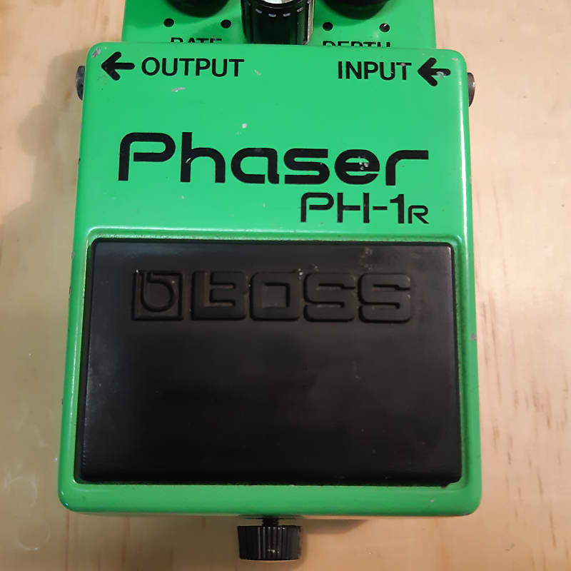 Boss PH-1r Phaser 1981 MIJ Black Label JRC Chips | Reverb