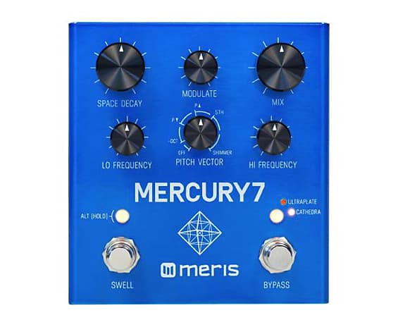 Meris Mercury7 Reverb 2010s Blue image 1