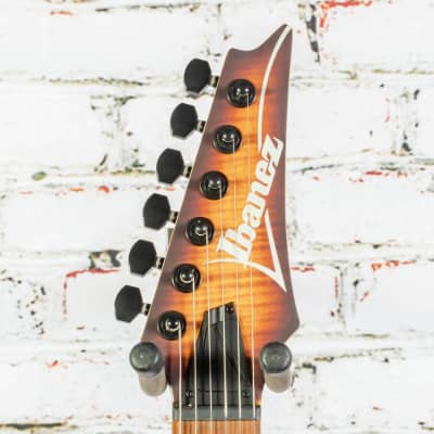 Ibanez RGA42FM 6-String Electric Guitar Dragon Eye Burst Flat image 5