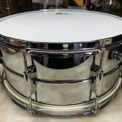 Ludwig Rocker 6.5”x14” Snare Drum 1980’s COS image 4
