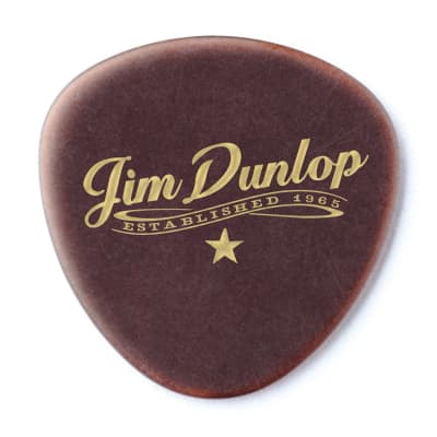 Dunlop 494P101 Americana Round Triangle Pick 1.5mm (3-Pack) image 1