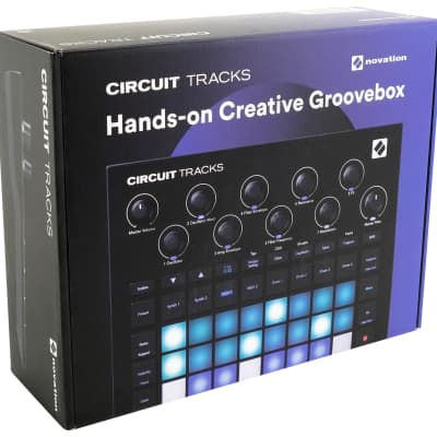 Novation Circuit Tracks MIDI USB Rechargeable Groovebox w/Synths/Drums/Sequencer image 9
