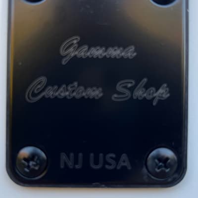 GAMMA Custom Bass Guitar H22-01, Kappa Model, Matte Polar White image 6