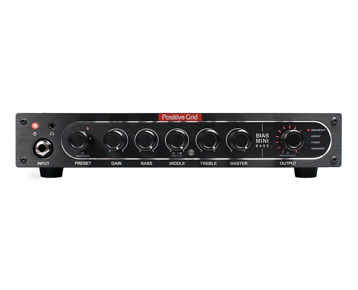 Positive Grid BIAS Mini 300-Watt Bass Head | Reverb