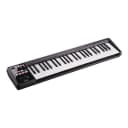 Roland A-49 MIDI Keyboard Controller, 49 Velocity Sensitive Keys, USB, Black