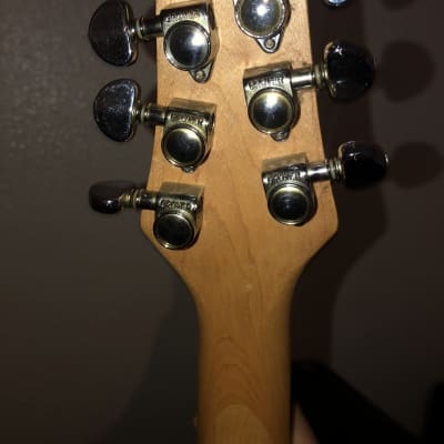 Washburn Maverick series bt-2 holoflake guitar image 10