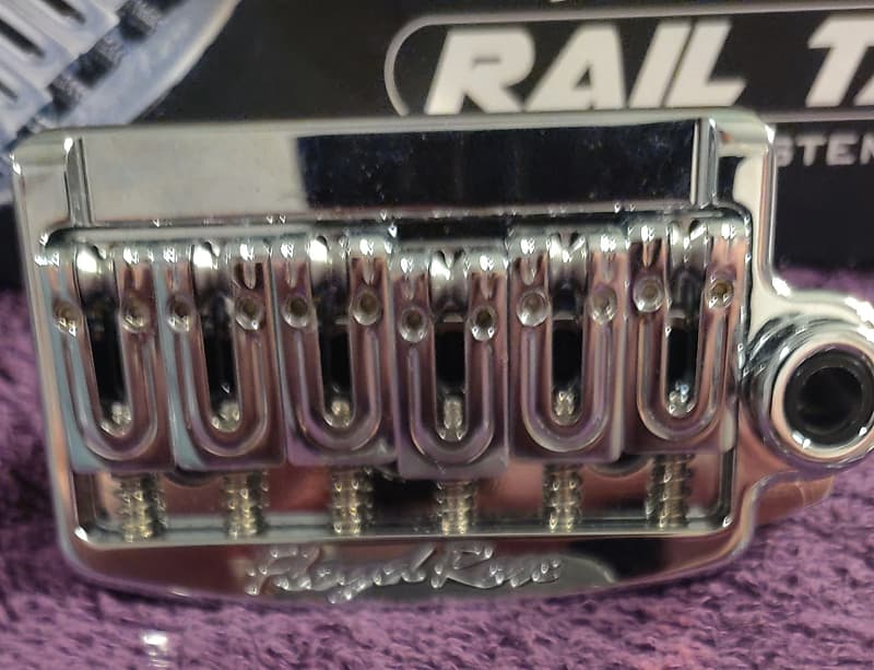 Floyd Rose Rail Tail Wide Tremolo System, Chrome