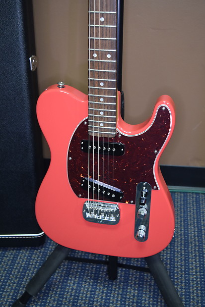 G&L USA ASAT Special 2016 Limited Edition Guitar Nitrocellulose Fiesta Red w/ HSC, COA & Build Sheet image 1