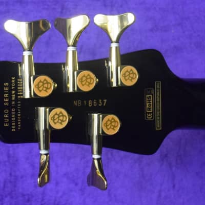 Spector Euro 5 Classic, Black Gloss with Rosewood image 4
