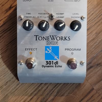 ギター Korg ToneWorks 301dl Dynamic Echo Korg ToneWorks 301DL Dynamic Echo Guitar Effect Pedal Bass