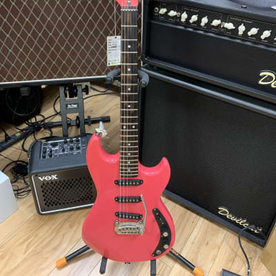 G&L SC3 1987 - Pepto Pink for sale