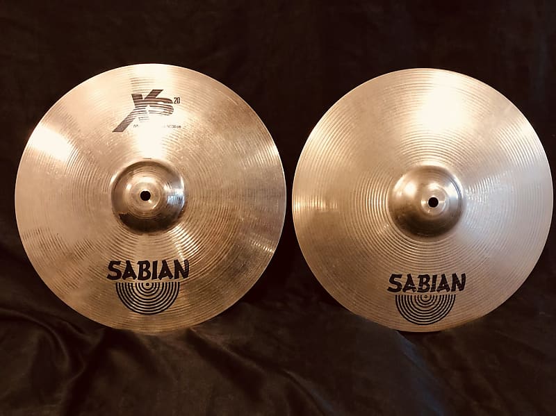 Sabian XS20 14” HiHats Reverb