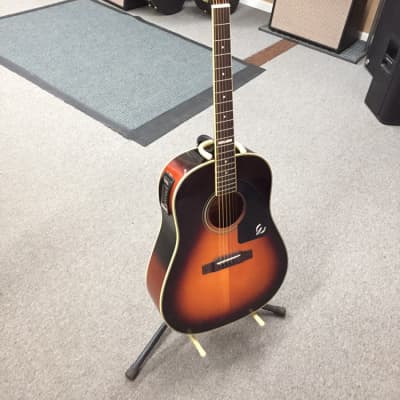 Epiphone AJ28SE VS 1990s to 2000s Tobacco Burst | Reverb