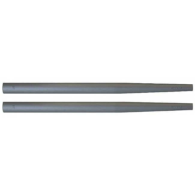 AHEAD Covers Short Taper silver STS Hülsen (Paar) Original Ersatzteil für die Ahead Aluminium Stöcke image 1