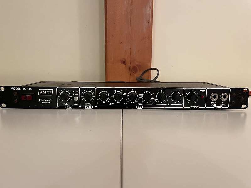 Ashly SC40 1980 Black Reverb