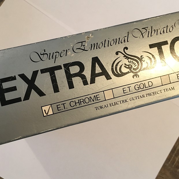 Tokai Extra Tokia Super Emotional Vibrato Tremolo 80's Chrome image 1