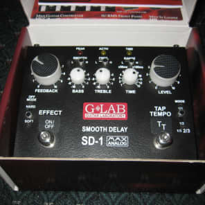 G-Lab SD-1 Smooth Delay Guitar Effects Pedal GLAB SALE!!!! | Reverb