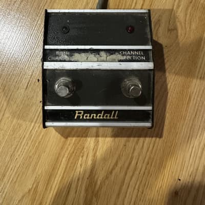 Randall Fs-5 foot switch 1980s - Black for sale