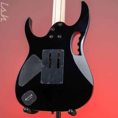 Ibanez JEM77P Steve Vai Signature JEM Premium Series Electric Guitar Blue Floral Pattern image 7