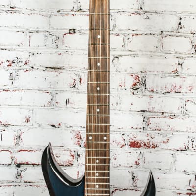 BC Rich - Platinum Series Bich - Solid Body HH Electric Guitar, Dark Blue Burst - x0926 - USED image 4