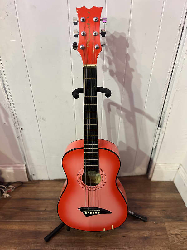 Playmate JT PBS Acoustic Guitar Coral Pink image 1