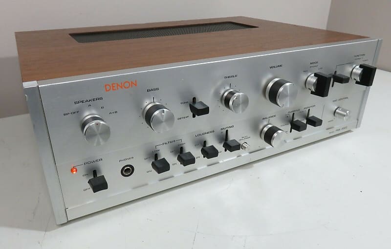 DENON PMA-500Z INTEGRATED AMPLIFIER WORKS PERFECT FULLY RECAPPED SERVICED