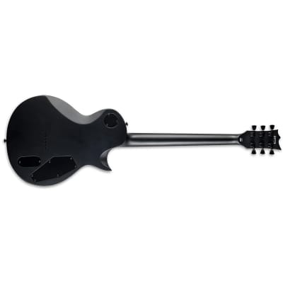 ESP LTD EC-1000 BARITONE LH B Charcoal Metallic Satin CHMS Left Handed Electric Guitar B-STOCK EC1000 - KOREA image 2
