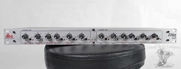 Crossover　4-Way　Audio　DBX　Reverb　with　Denmark　Professional　Connectors　234xs　XLR
