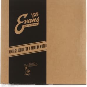 Evans EQ4 Calftone Bass Drumhead - 24 inch image 2