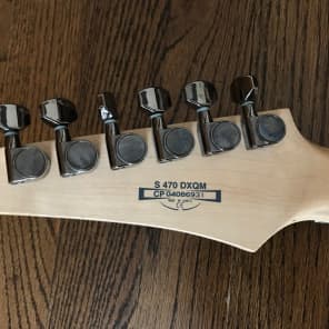 Ibanez S Series - S470DXQM Quilted Maple - With Hard Case