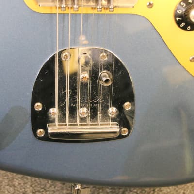 Fender 2007 Reissue Made in Japan Jazzmaster 2007 - Blue with Gold Pickguard image 3