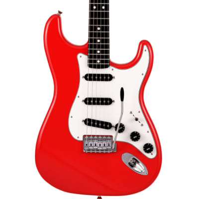 Fender Made In Japan Limited International Color Stratocaster Electric Guitar (Morocco Red)