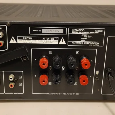 Vintage Kenwood KA-990D Stereo Integrated Amplifier With MM & MC 